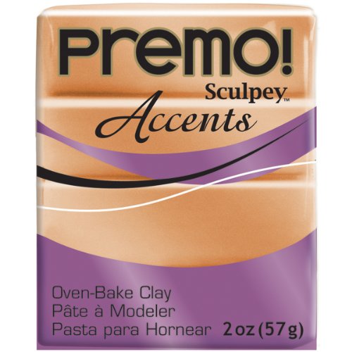 Polyform Premo! Sculpey Polymer Clay 2 Oz: Copper