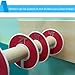Blulu Clothing Rack Size Dividers Round Hangers Dividers 50 Pack with 1 Piece Marker Pen