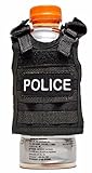 Miniature Tactical Vest Beverage Holder - POLICE