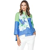IC Collection Statement Floral Placement Asymmetric Jacket