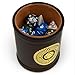 Wiz Dice Cup of Plenty - Polyhedral Dice Set for Tabletop RPG Adventure Games with a Dice Cup - DND Dice Set, Suitable for Dice Games Alike - 5 Complete Sets - 35 ct