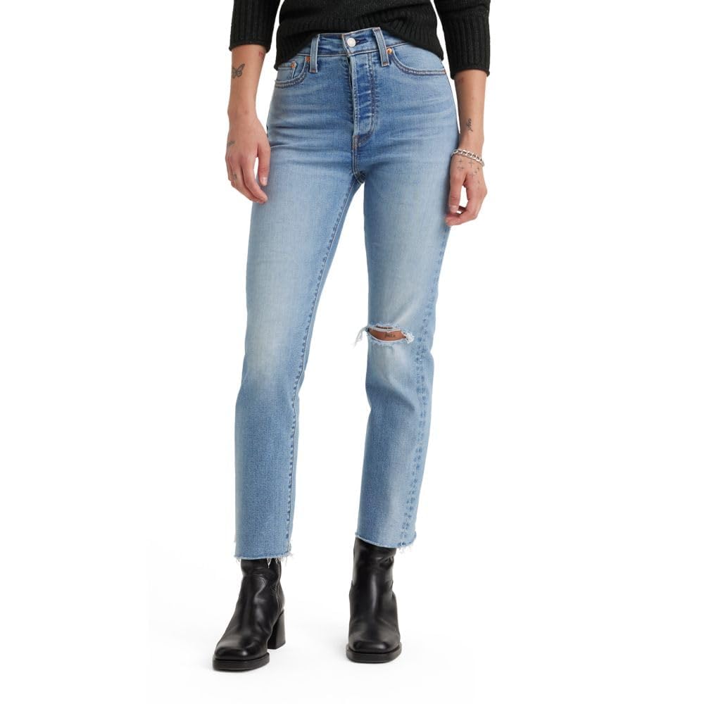 Photo 1 of Levi's Women's Wedgie Straight Jeans, (New) Night Sight 29 Regular