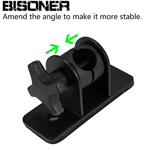image for bisoner 1 Pair Shake-Proof Door Off Rectangular Adventure Side View Mi