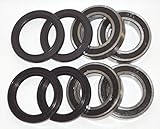 Both Yamaha YFM400 Big Bear 4wd Front Wheel Bearing and Seal Kit 2000 - 2006