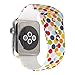 Floraler Sport Band For Apple Watch 38mm, Soft Silicone Strap Replacement Wristbands For Apple Watch Sport Series 3 Series 2 Series 1(Floral-18 38 S/M)