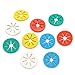 Cooplay 2Sets 20pcs Mini Sock Ring Holders Circle Sock Clip Stockings Ring Locks Washing Sorters Laundry Storage Organization Soft Rubber with 5 Multicolor Sets of 2 (20)