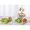 Plastic-3-Layers-Cake-Stand-Party-Tableware-Party-Food-Server-Display-Set-Dessert-Stand-Slate-Serving-Set-2-Square Plastic Cake Stand Party Tableware Party Food Server Display Set Dessert Stand Slate Serving Set (2 Square)