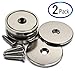 CMS Magnetics 112 LB Neodymium Cup Magnets w/Countersunk Hole & Matching Strikers and Screws Dia 1.57