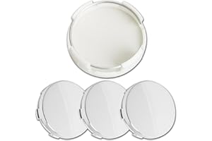 MOTOREXPERTZ ME 2.6Inch 65MM Wheel Center Caps for Ford Expedition Explorer Ranger F150 Rim Hub Caps FL34 1A096, Pack of 4 (Chrome, Outer 65MM, Inner 61MM)