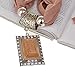 Camel Long Soft Bohemian Fabric Resin Pendant Shawl Scarf Charm Necklace H98K03