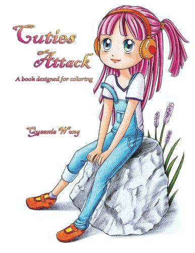 Cuties Attack - A book designed for coloring