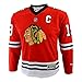 NHL Brand NHL Youth Boys 8-20 Toews J Blackhawks Player Replica Jersey, S-M, Red