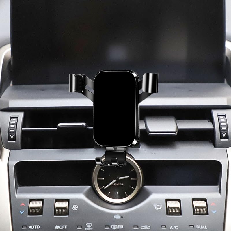 LSXEL Car phone holder compatible with Lexus nx350h 300H 450H 2015 2016 2017 2018 2019 2020 2021 Auto parts(for NX 2015-2021)