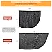 Car Window Sun Shade Baby Sun Cloth Washable for Car SUV Side Window (2 Pack)