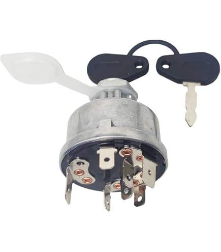 Molloparts Zündschlüssel Set 5 Stück - Kompatibel Mit Massey Ferguson, Case & David Brown Traktoren