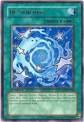 Yu-Gi-Oh! - De-Synchro (TDGS-EN049) - The Duelist Genesis - 1st Edition - Rare
