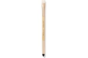 jane iredale Eye & Brow Brush, Ultra-Small, Dual-Ended Cosmetic Brush & Spoolie Grooms and Seamlessly Applies Makeup, Vegan, Cruelty Free
