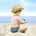 Bambino Mio, Reusable Swim Diaper, Extra Large (2 Years+), Blue Tail