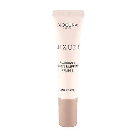 BIOCURA Beauty LUXURY Augen & Lippen-Pflege 15ml