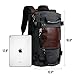 OXA Duffel Bag Travel Canvas Backpack for Men,10
