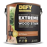 DEFY Extreme 1 Gallon Semi-Transparent Exterior Wood Stain, Butternut