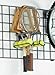 Organized Living - 7115502050 Activity Organizer Racquet Rack Granite Gray