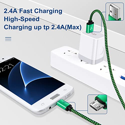 Micro USB Charging Cable,Android Phone Fast Charging Cable Nylon