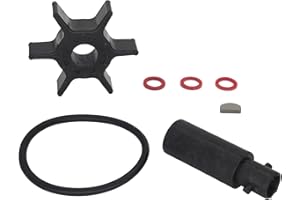 SANKWIN 63V-44352 Marine Water Pump Impeller Service Kit Compatible with Yamaha 4 Stroke 8 9.9 HP Boat Outboard Motor Replacement 63V-44352-00 63V-44352-01 Sierra 18-3040