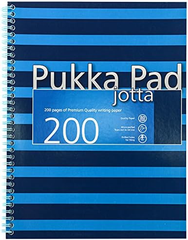 Pukka Pad Navy Jotta A4 Blue Ref 6675-NVY (Pack 3)