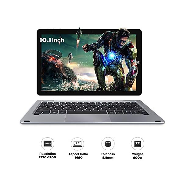 CHUWI-Hi10X-101-Inch-Laptop-Intel-Celeron-N4120-FHD-1920x1200-Touch-6GB-LPDDR4-128GB-eMMC-Windows-10-Home-4K-Video-Decoding-24G5G-WiFi-2-in-1-Laptop-Include-Keyboard-and-Stylus CHUWI Laptop