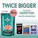 LeChic Wax Beans - Hard Wax Beans for Hair Removal - Brazilian Bikini Waxing - Pearl Wax - MEGA REFILL 35 oz. bag (2.2 LB) for Sensitive Body Skin