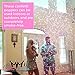 Gender Reveal Confetti Cannon Pink 2 Pack - Baby Reveal Party Supplies with 18 inch Gender Reveal Foil Balloon - Set of 2 Pink Confetti Poppers