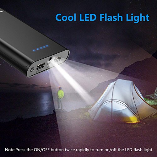 image for GETIHU Portable Charger, 20000 mAh High Capacity Power Bank, 2.1A High