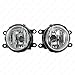 LEDIN Fog Lights Compatible for 2012-2015 Tacoma (OE Style Clear Lens with Bezels, Wire Harness, Switch, Bulbs)