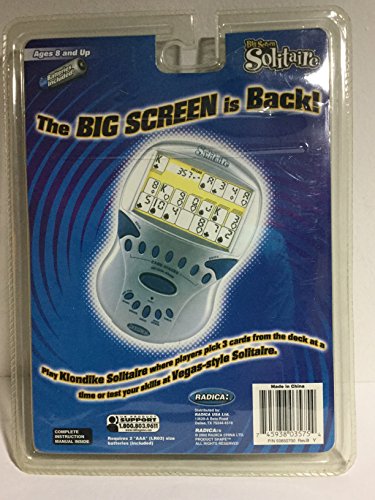 Radica Big Screen Solitaire