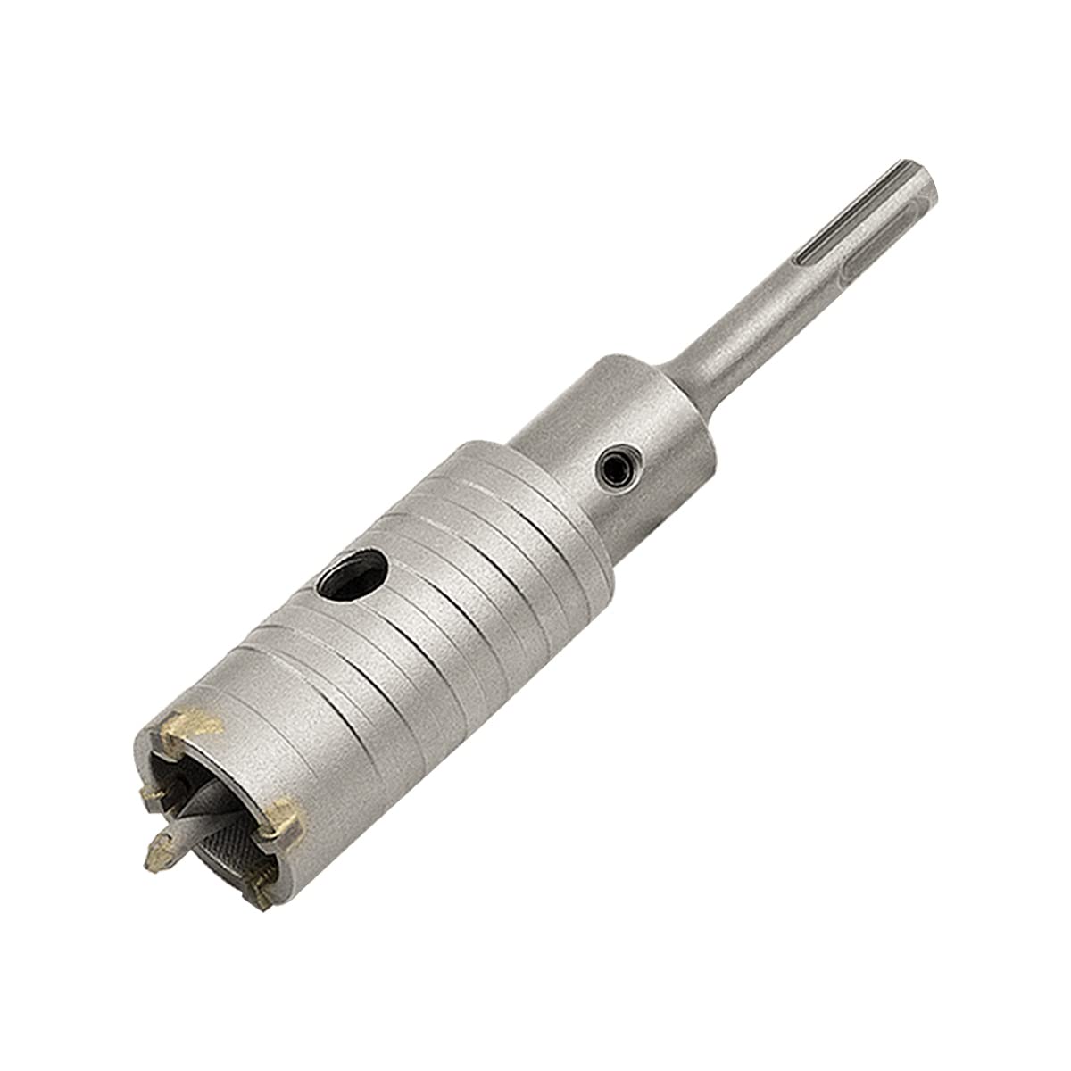 Meccion Carbide Hole Saw Drill Bit, Tungsten Tips Hollow Hole Cutter for Brick, Concrete, Cement Stone Wall (35mm)