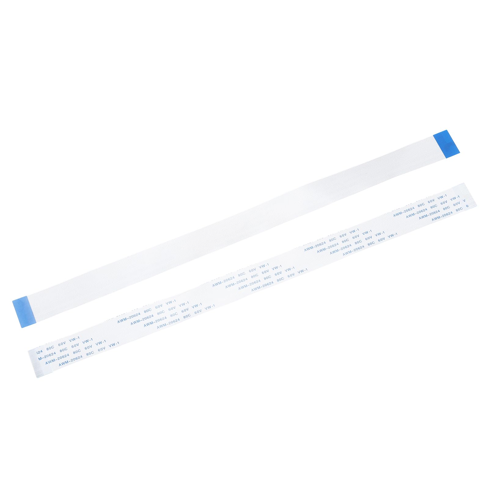 Photo 1 of uxcell Flexible Flat Cable, 30 Pins 0.5mm Pitch 250mm FPC FFC Flexible Ribbon Cable for LCD TV Car Audio DVD Player Laptop 5Pcs (A Type)