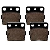 Caltric Brake Pads Fits SUZUKI 400 LTZ400 LT-Z400 QUADSPORT 2003-2014 Front Brakes