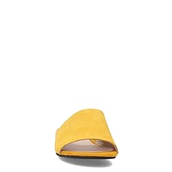 ECCO Women's Flat Sandal II Slide, merigold Goat