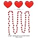 Red Heart Garland Banner Bunting | Romantic Valentines Day Decoration | Valentine Garland | Bridal Shower, Engagement, Wedding Party Decorations| Home, Wall, Mantel Decor | Pack of 2, 26.2 ft Total