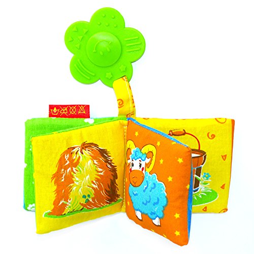 image for Kids happy Baby Activity Book and Teething toys (DIFFERENT COLOR) - De