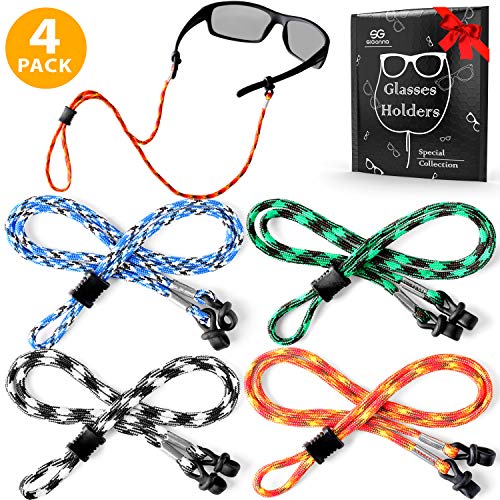 Eye Glasses String Holder Straps - Eyeglass Holders around Neck for Men Women - Sunglasses Strap Lanyards Chains - Eyewear Retainer Cord - Thumbnail 7
