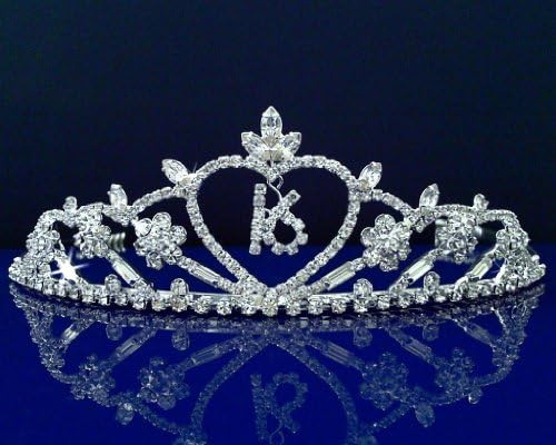 SC Sweet 16 Birthday Tiara 51138 by SparklyCrystal