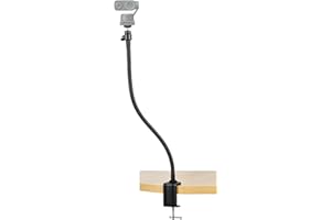 25'' Webcam-Stand Clamp Mount Holder for Insta360 Link 2/Link 2C/Link PTZ 4K Webcams and X5 X4 X3 X2 Action Cameras