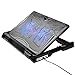 AUKEY Laptop Cooling Pad, Laptop Cooler with 5-Level Height Setting, Adjustable Fan Speed, 2 USB Ports and 2 Fans for Laptop Up to 17