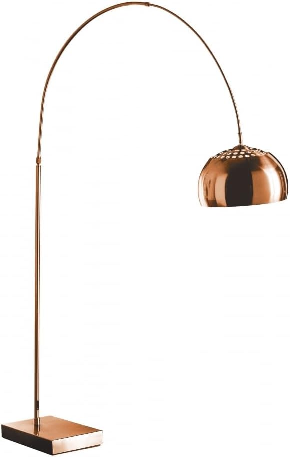 Arched Copper Floor Standing Lamp Amazon.co.uk Lighting