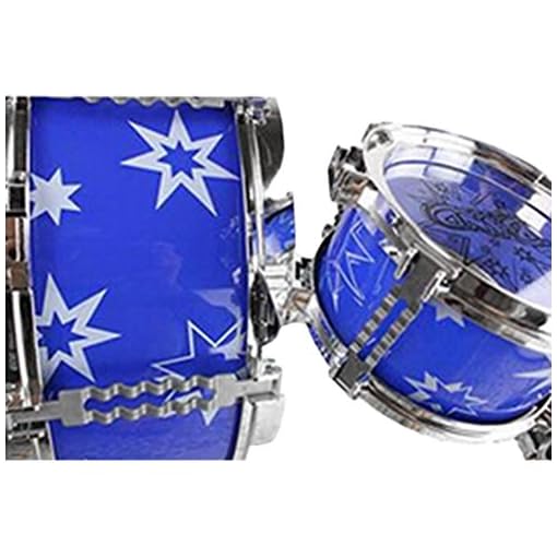 Toys-Kids-Drum-Boy-Girl-Music-11-piece-Drum-Set-with-Stool-Children-Drum-Set by EDU-TOYS - Image 5
