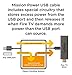 Mission Power USB Cable for Powering Fire TV Stick [NOT Compatible with New FIRE TV Stick]