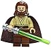 LEGO Star Wars Minifigure - Qui-Gon Jinn Classic Version with Lightsaber