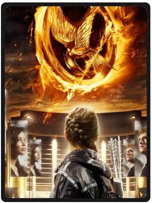The Hunger Games Blanket Throw 58 X 80 Large Amazon Co Uk Kitchen Home